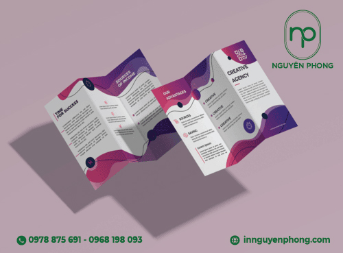 Brochure giúp khách hàng nhanh chóng tiếp cận thông tin